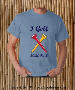 Golf fore Fun Design Zoom